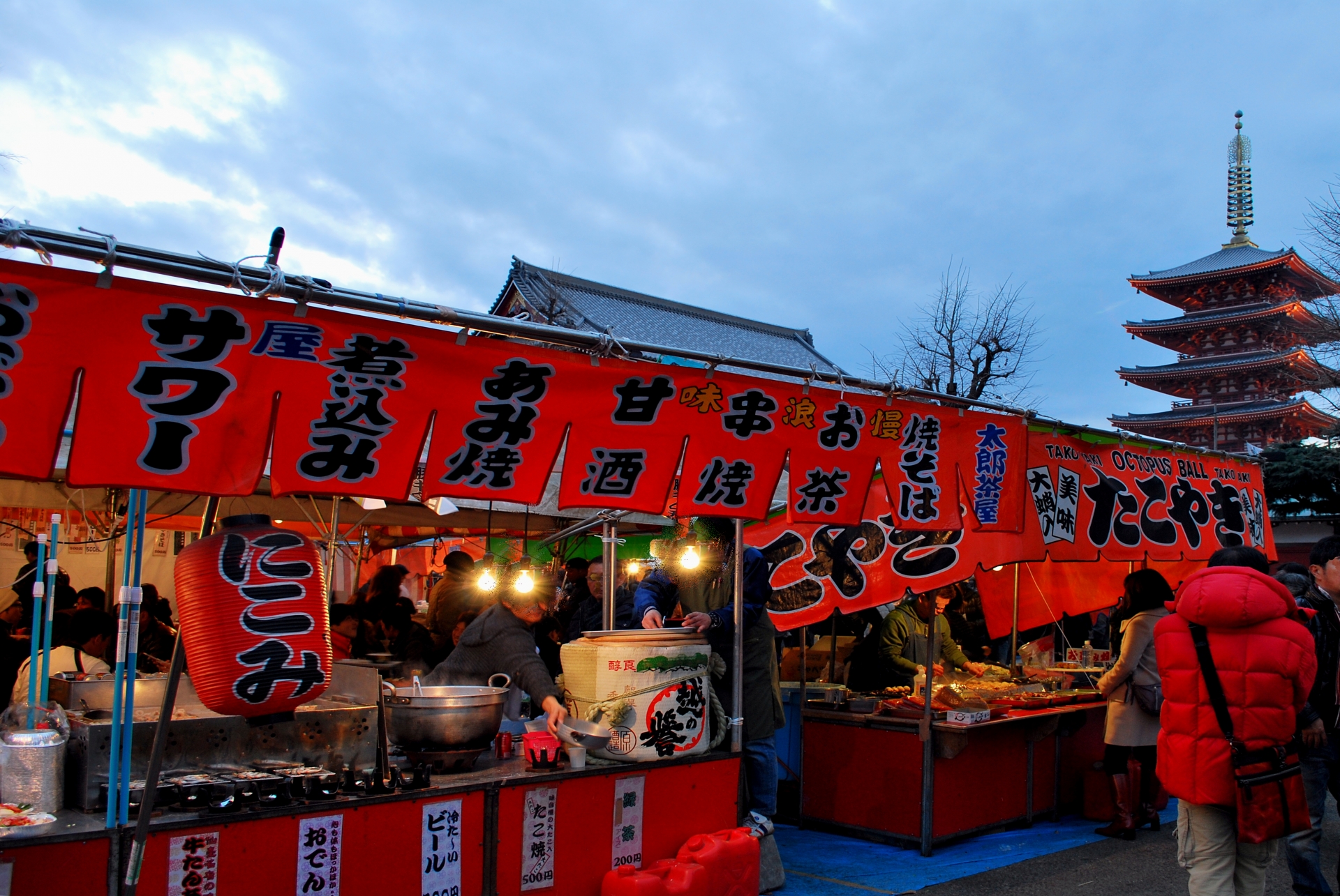 浅草寺屋台