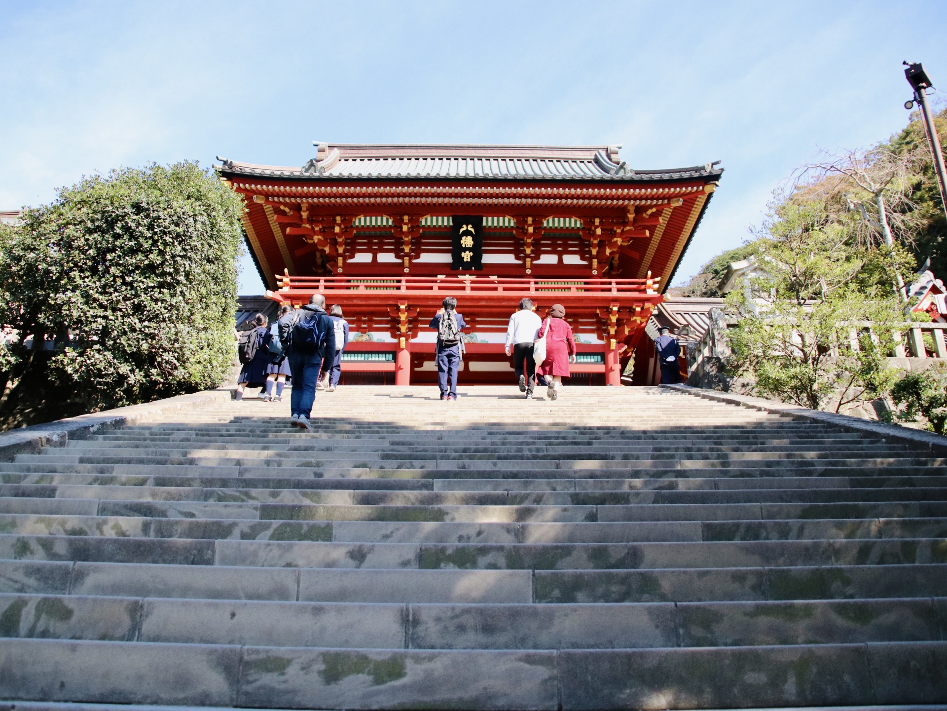 鶴岡八幡宮階段